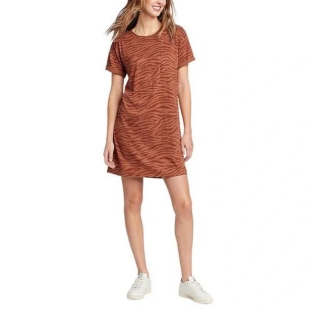 Eddie Bauer Coast and Climb Short-Sleeve T-Shirt Dress
